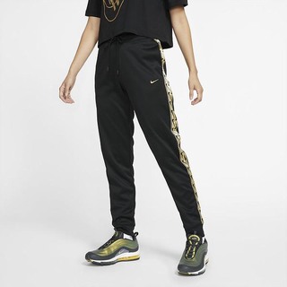 Pantaloni Nike Sportswear Logo Jogger Dama Negrii Metal Aurii | UZAI-46203